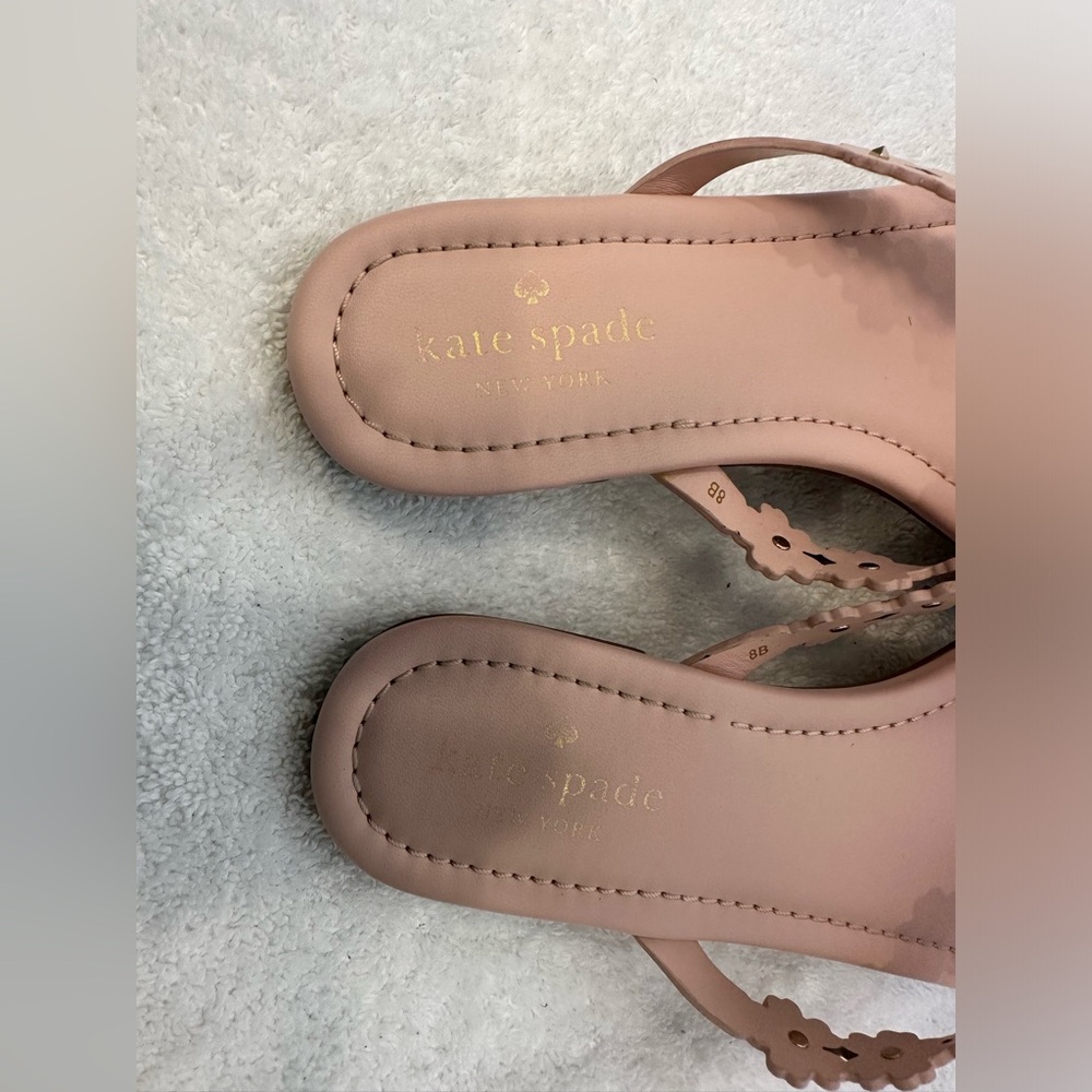 Kate Spade New York Daisy Field sandals Women’s size 8B in Rose - Picture 4 of 12